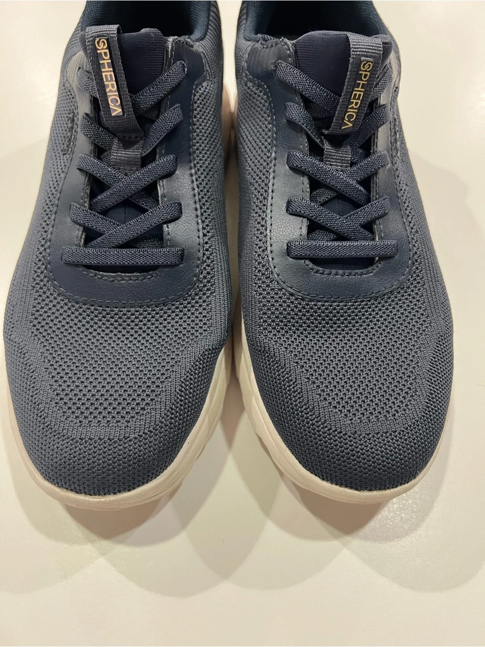 Geox Spherical Navy Knit Lightweight Sneakers Excellent Condicion